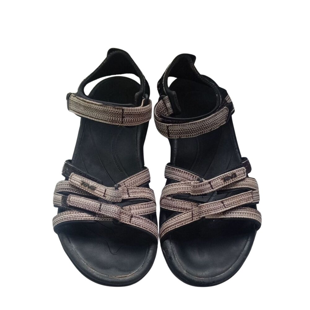 Size 8.5 Teva Tirra Women's Woven Sports Sandals Hiking Trail Shoes Waterproof